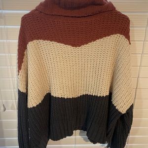 POL Knit Turtleneck Sweater